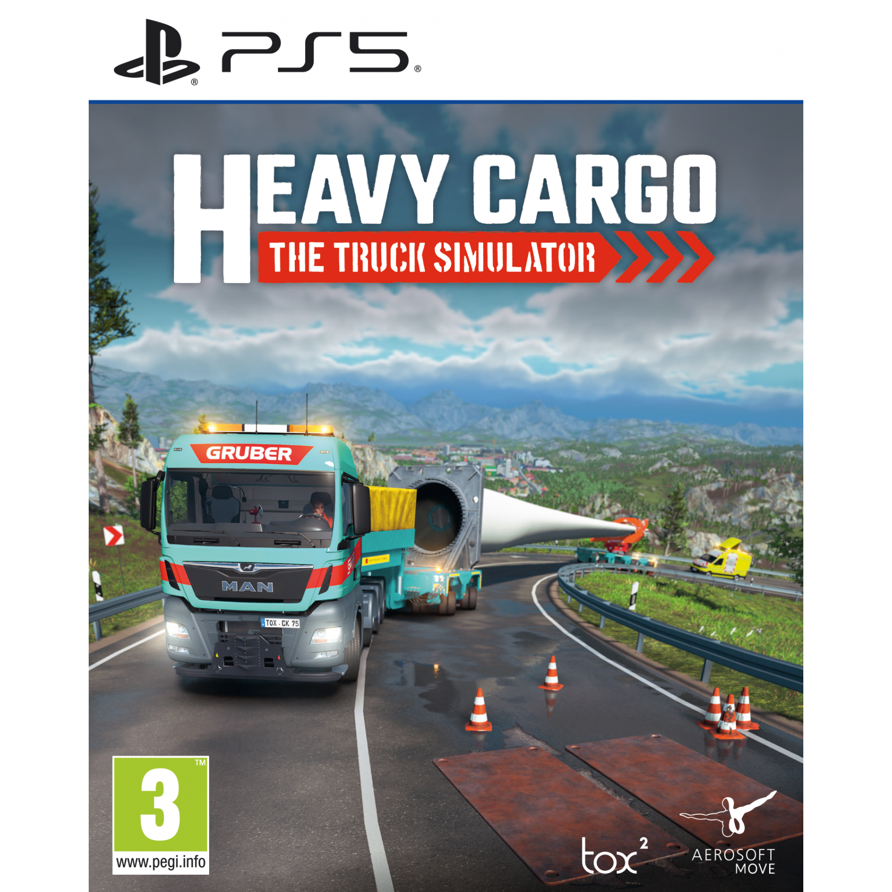 Heavy Cargo - The Truck Simulator Juego Fisico para Consola Sony PlayStation 5 PS5
