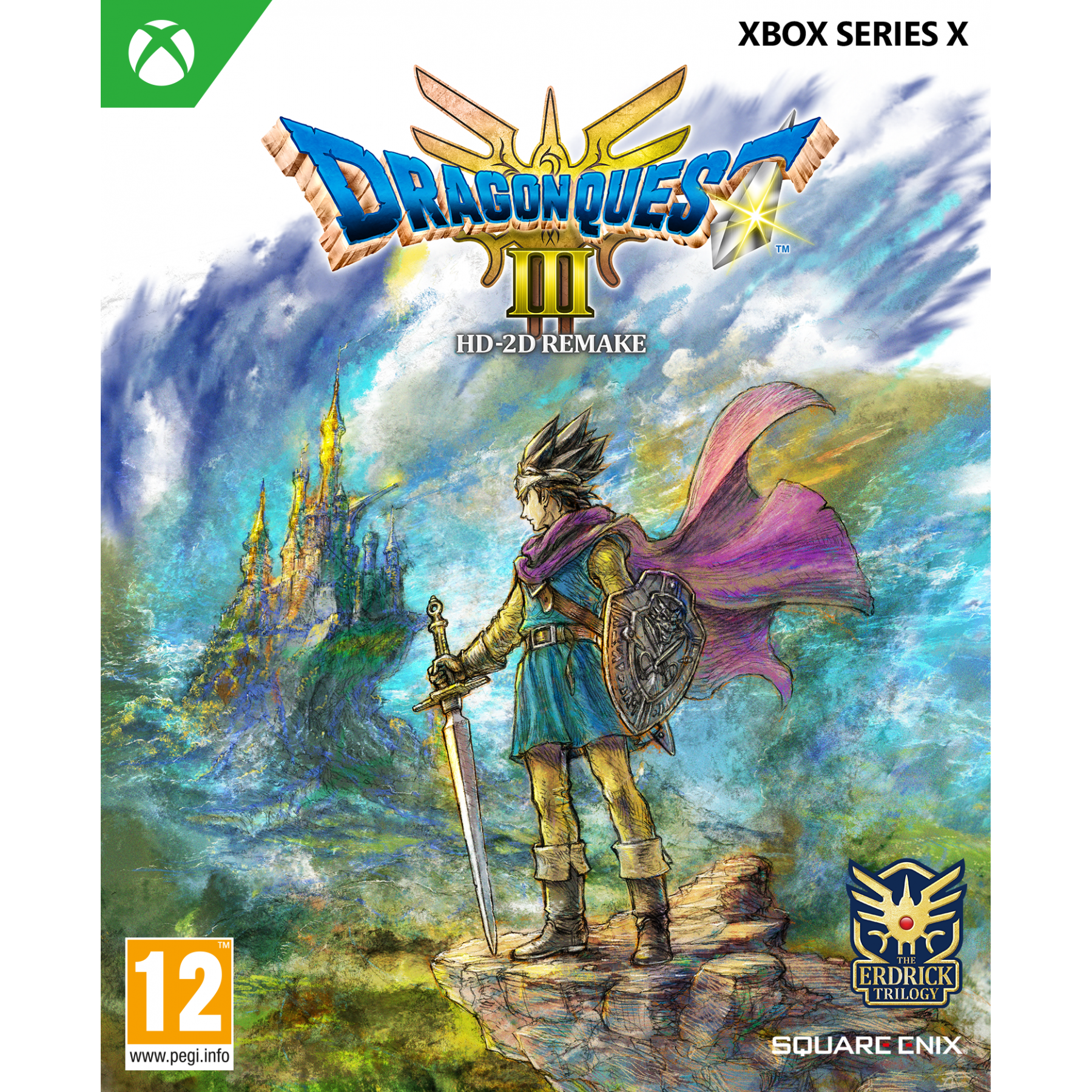 Dragon Quest III HD-2D Remake Juego Fisico para Consola Microsoft XBOX Series X