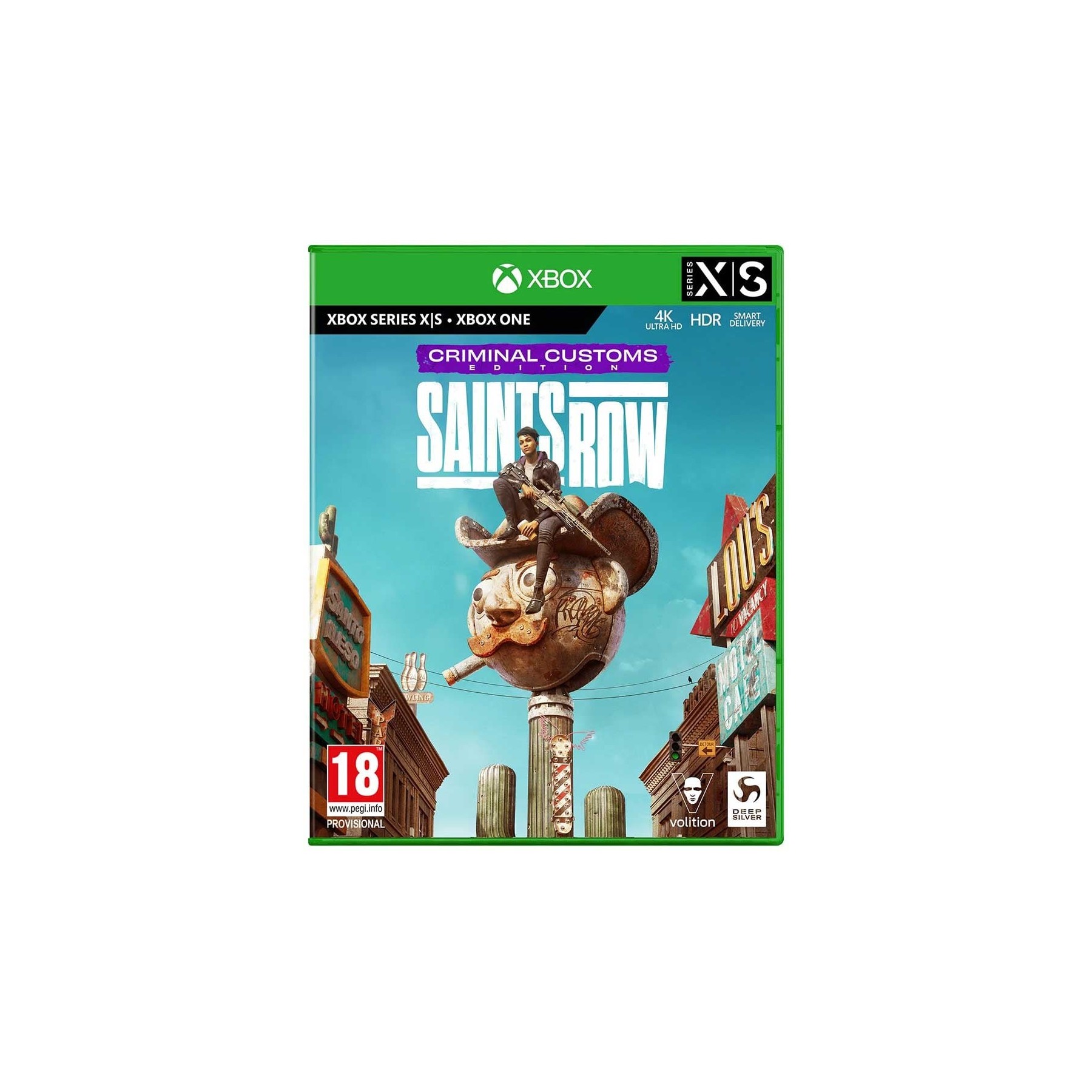 Saints Row (Criminal Customs Edition) Juego Fisico para Consola Microsoft XBOX Series X