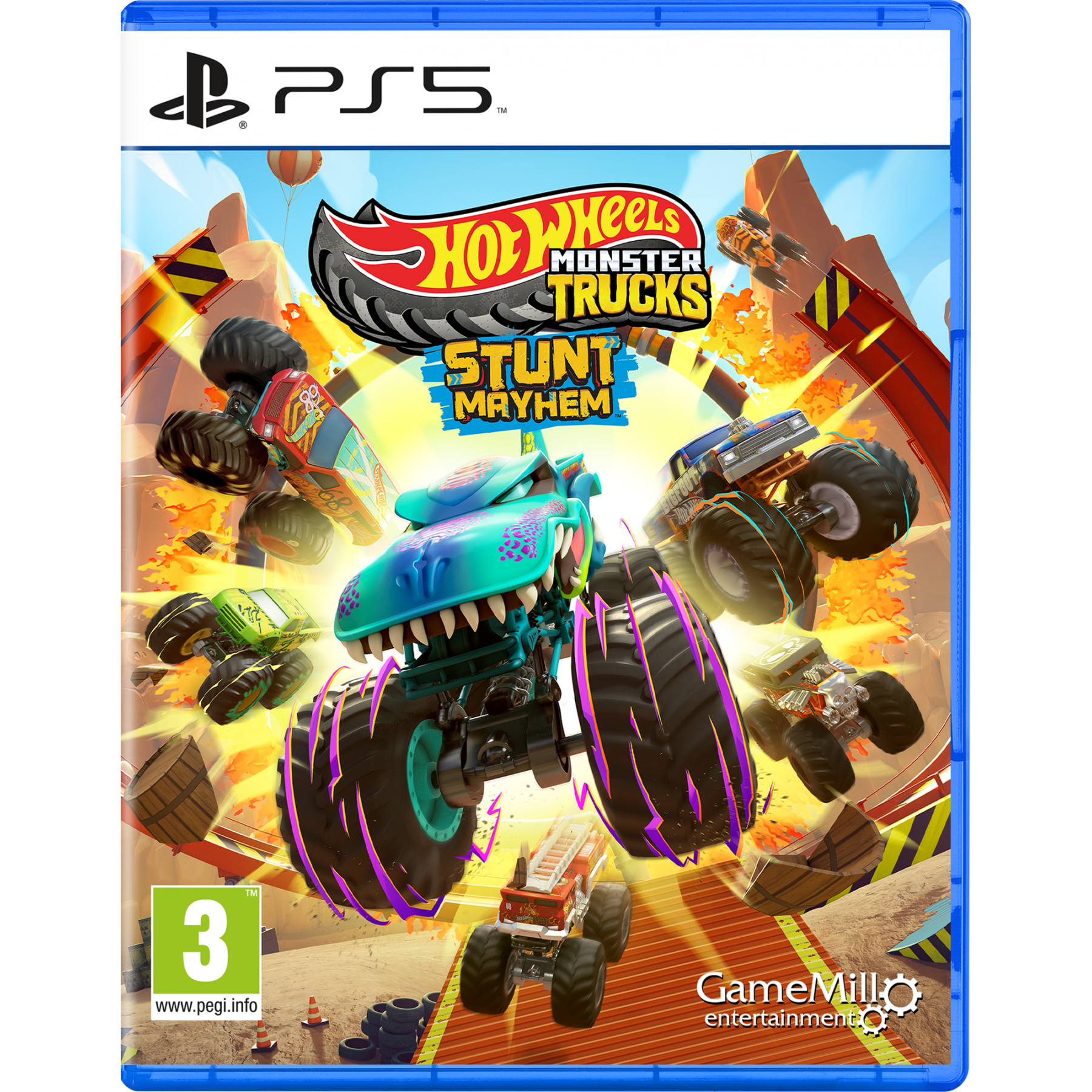 Hot Wheels Monster Trucks: Stunt Mayhem Juego para Consola PlayStation 5 PS5