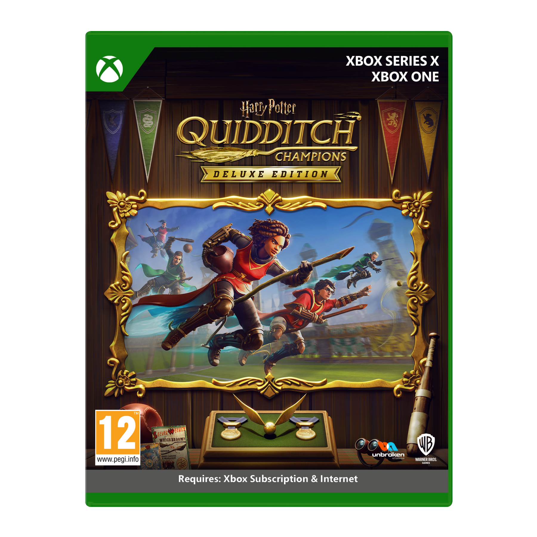 Harry Potter: Quidditch Champions Deluxe Edition Juego Fisico para Consola Microsoft Xbox Series X