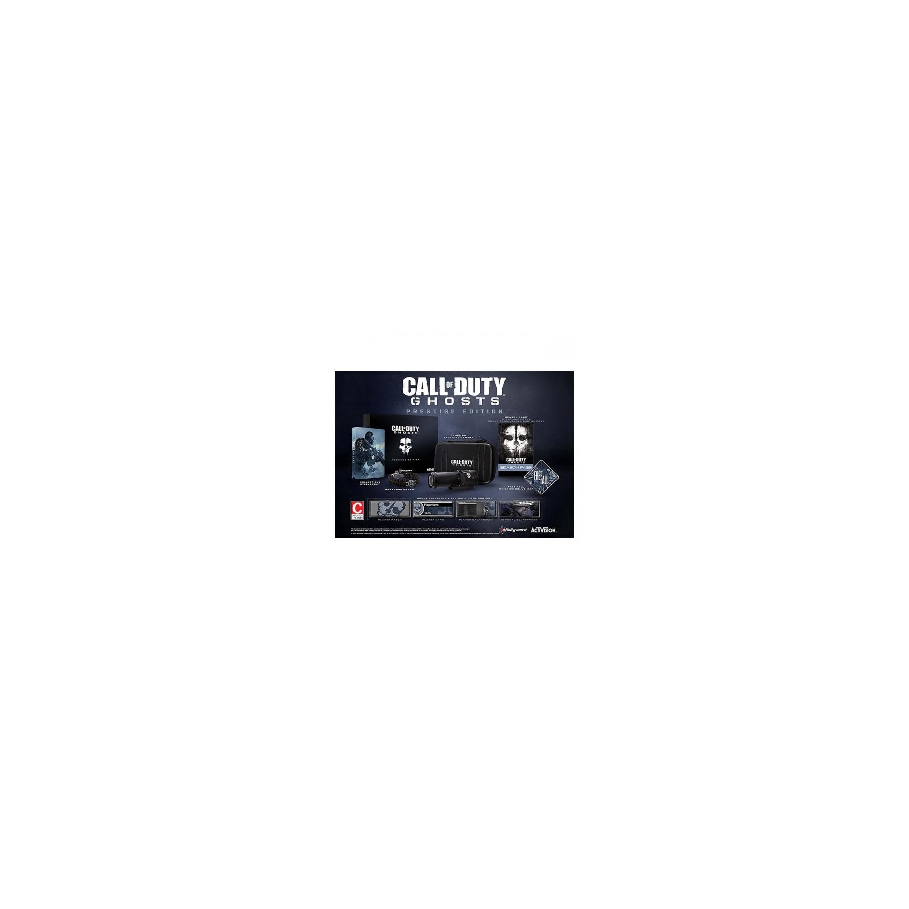 Call of Duty Ghosts Prestige Edition Juego para Consola Sony PlayStation 3 PS3