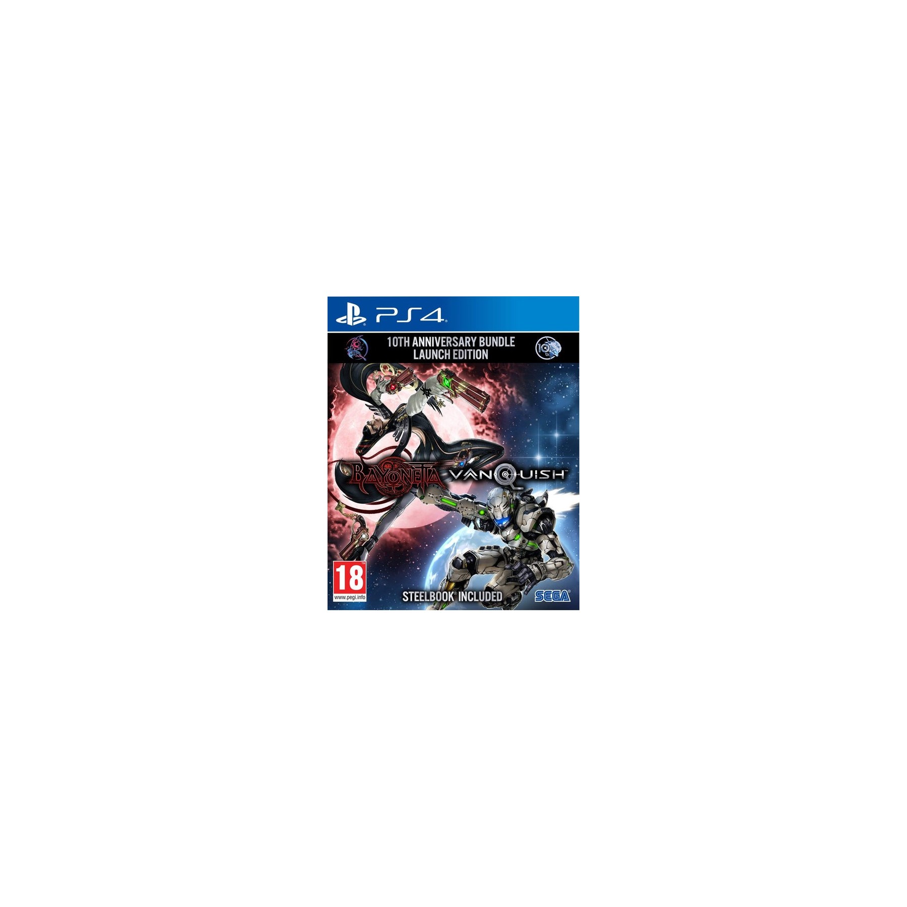 Bayonetta & Vanquish 10th Anniversary Bundle (Launch Edition) Juego Fisico para Consola Sony PlayStation 4 PS4