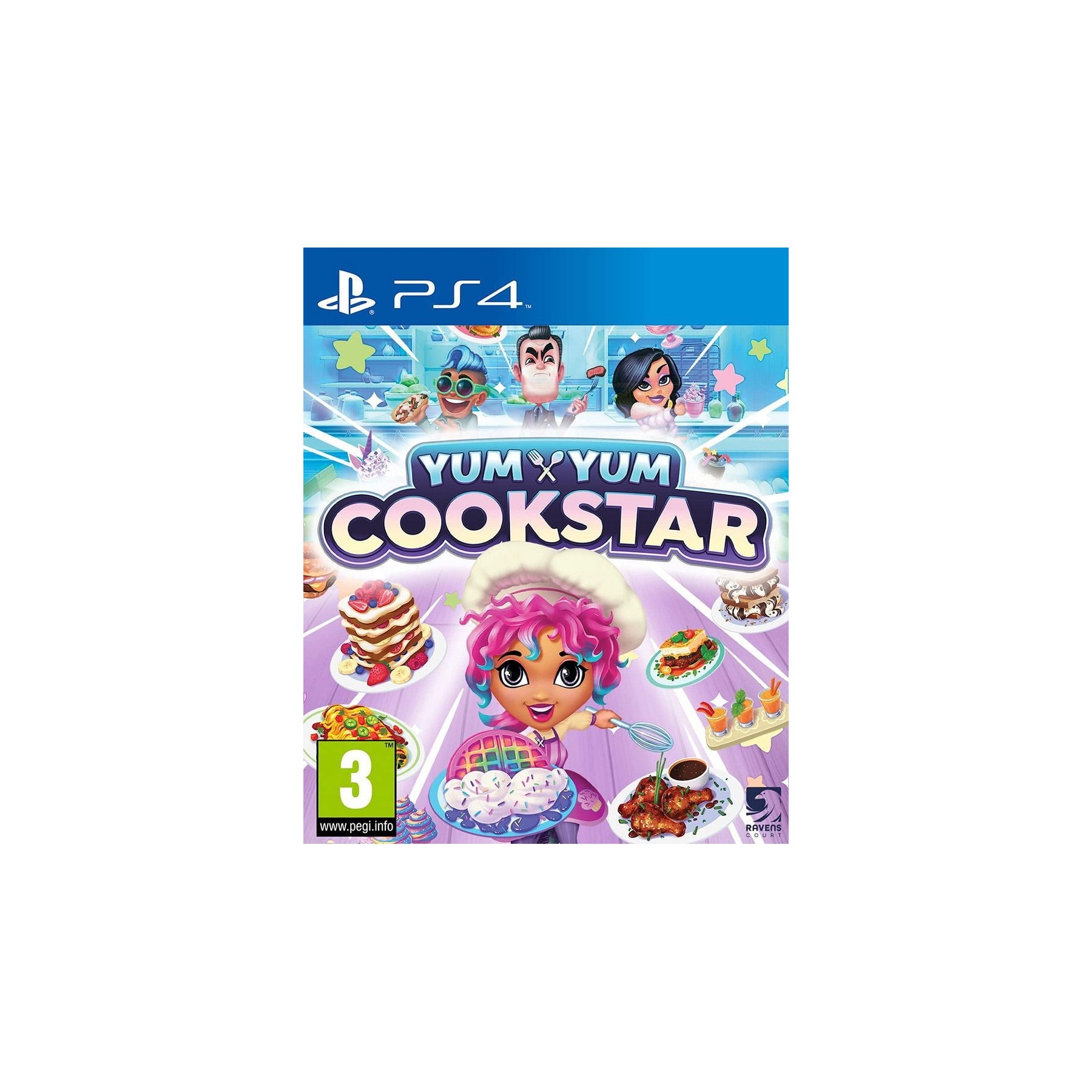 Yum Yum Cookstar Juego Fisico para Consola Sony PlayStation 4
