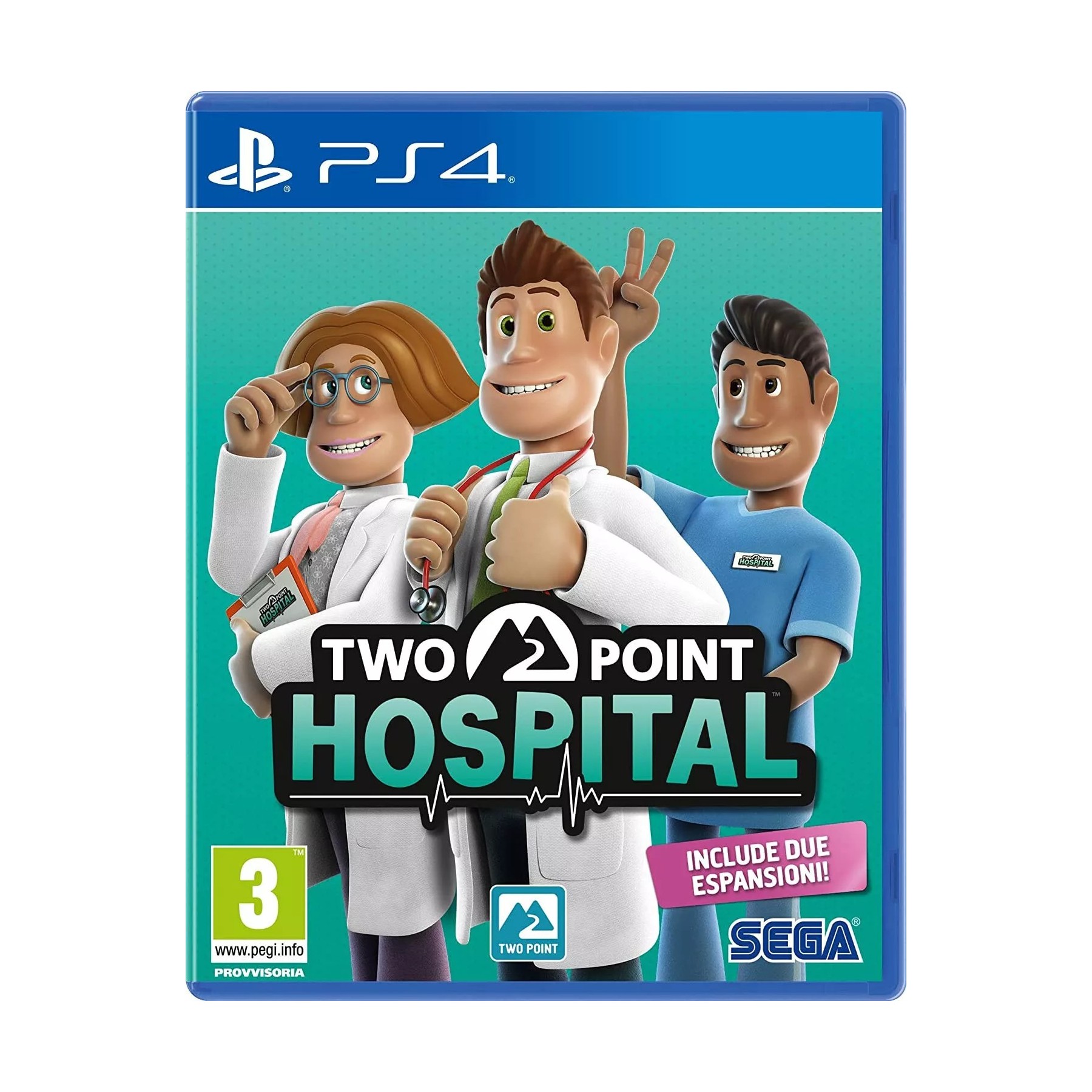 Two Point Hospital Juego Fisico para Consola Sony PlayStation 4