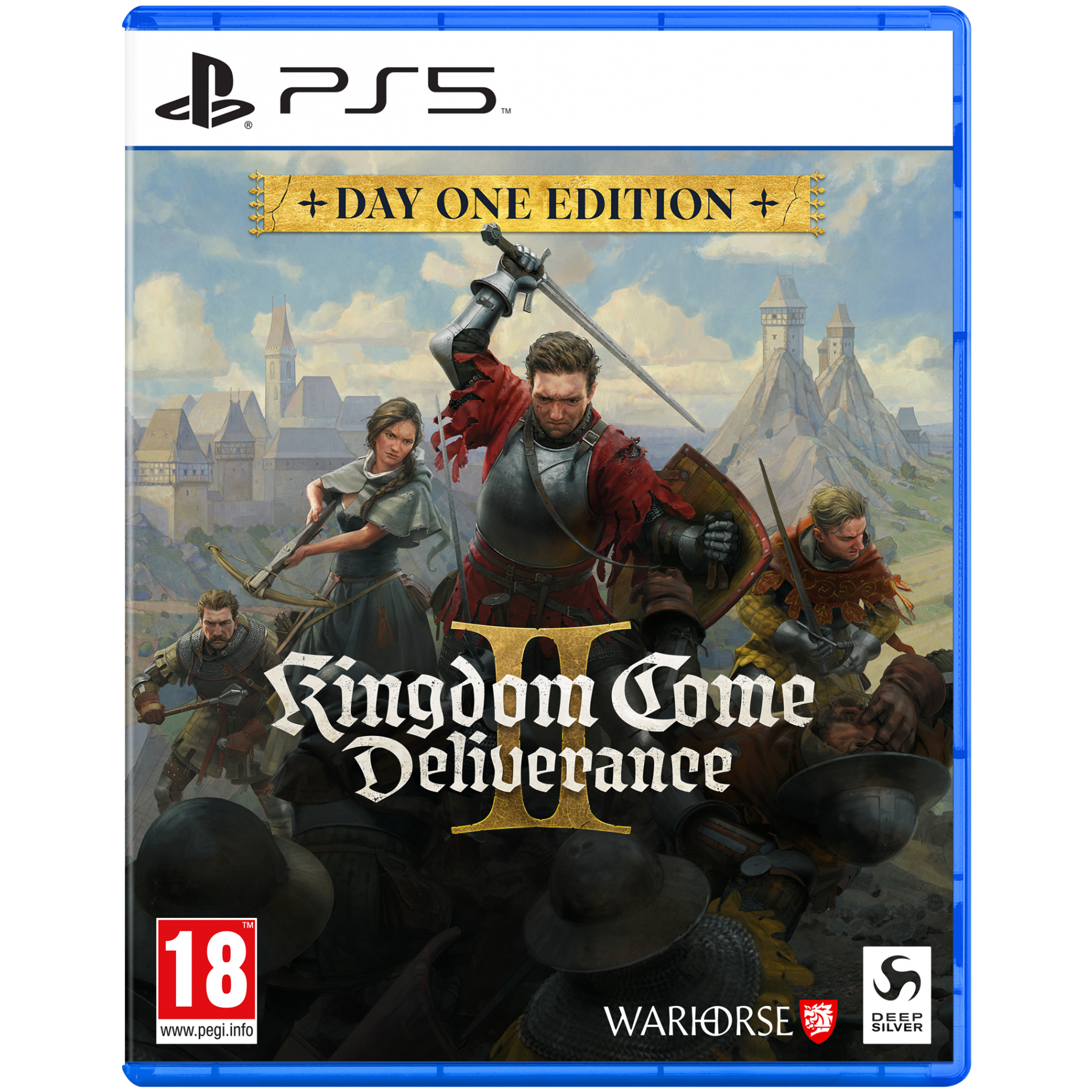 Kingdom Come: Deliverance II (Day 1 Edition) Juego Fisico para Consola Sony PlayStation 5
