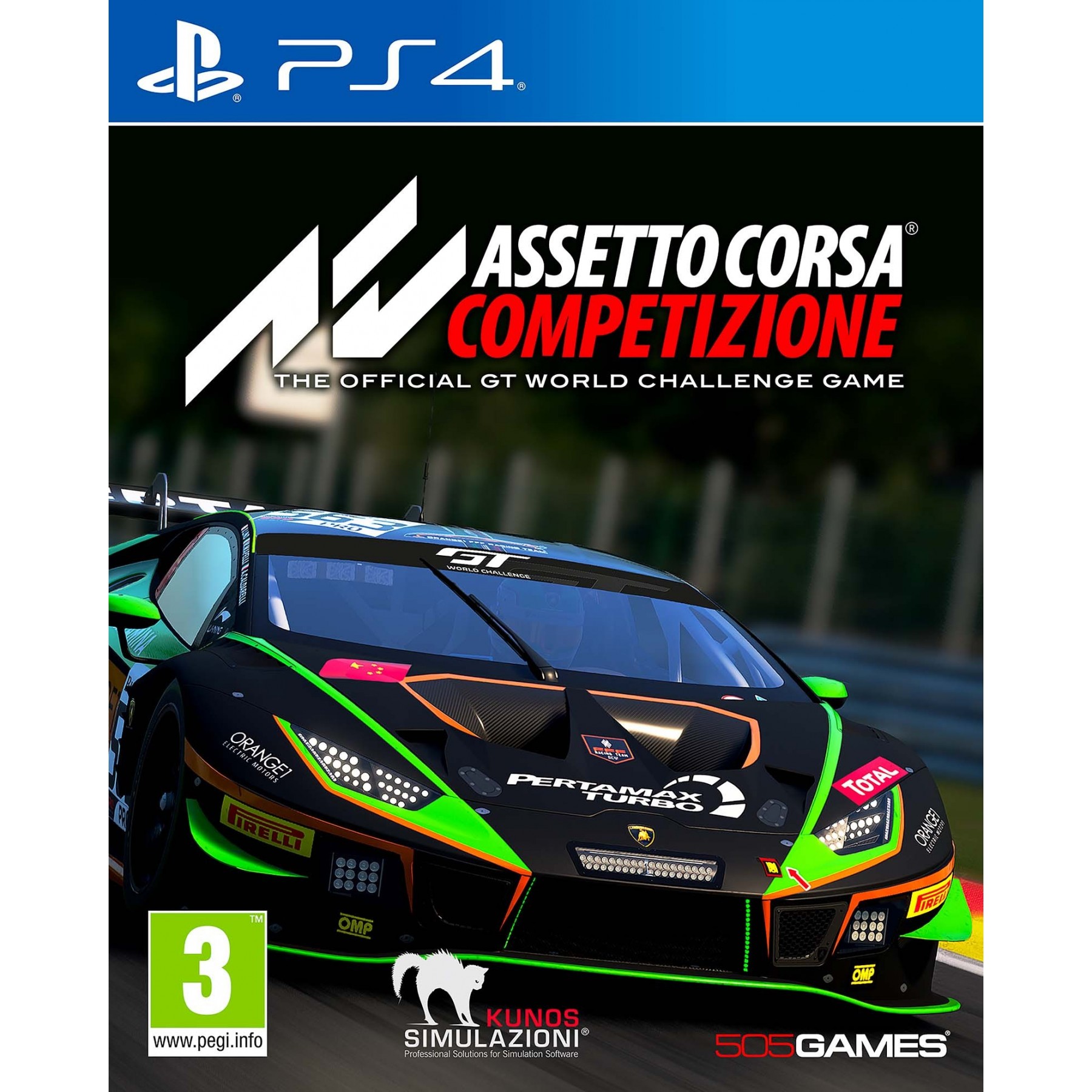 Assetto Corsa Competizione Juego Fisico para Consola Sony PlayStation 4