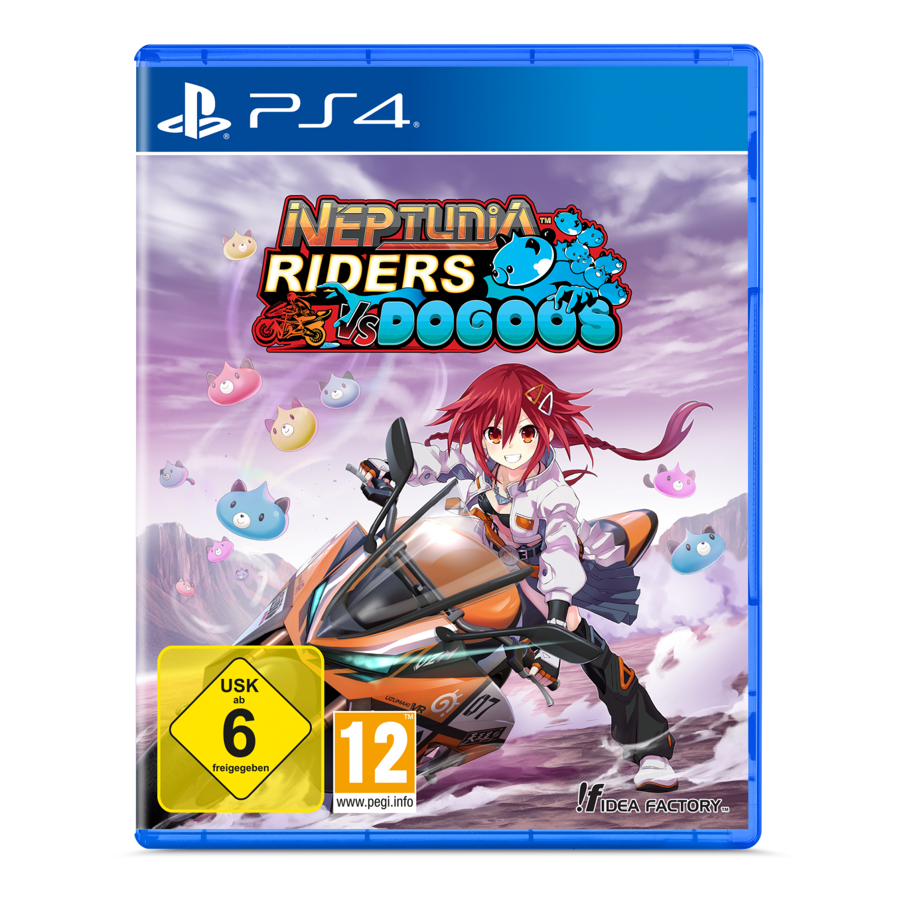 Neptunia Riders VS Dogoos Juego Fisico para Consola Sony PlayStation 4 PS4