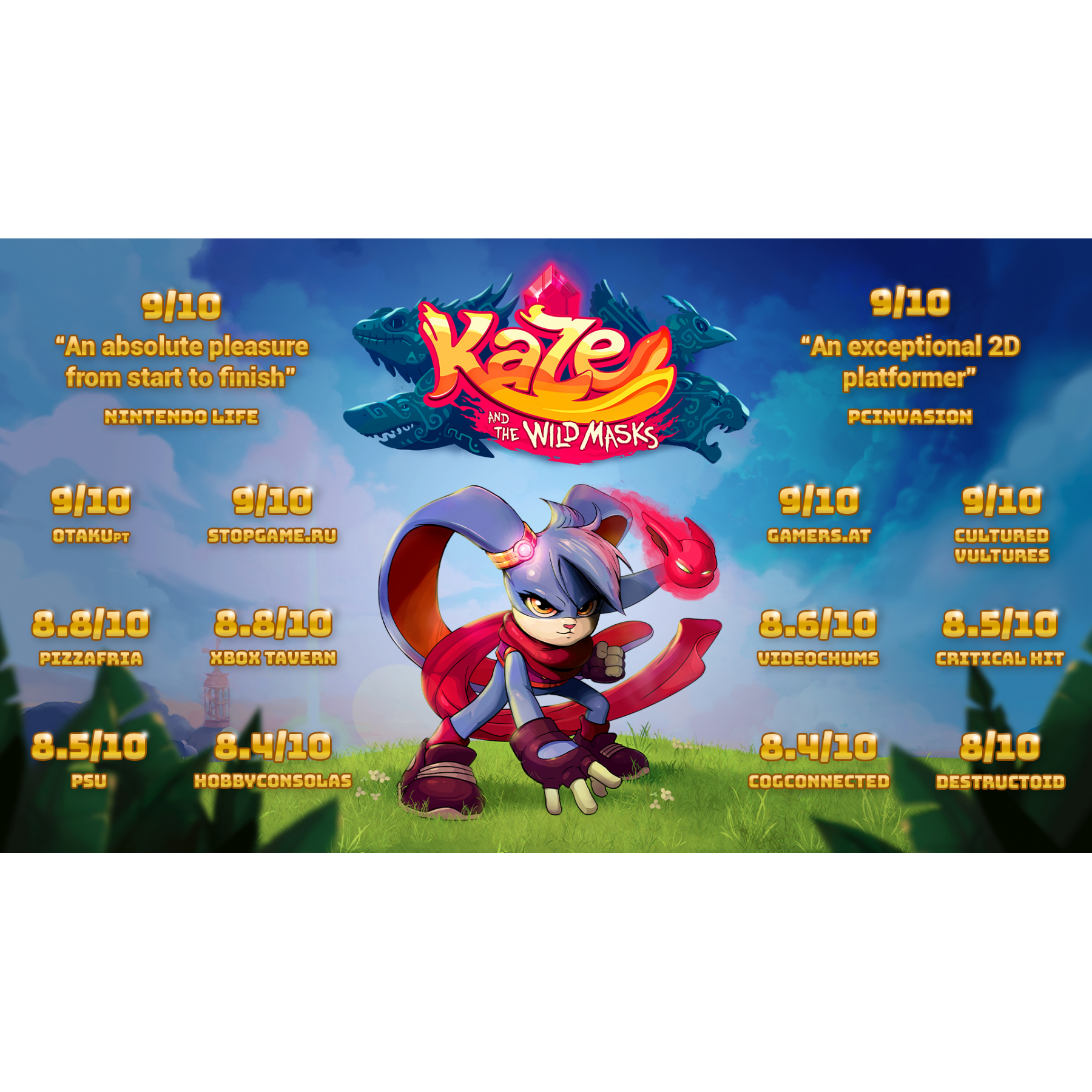 Kaze and the Wild Masks