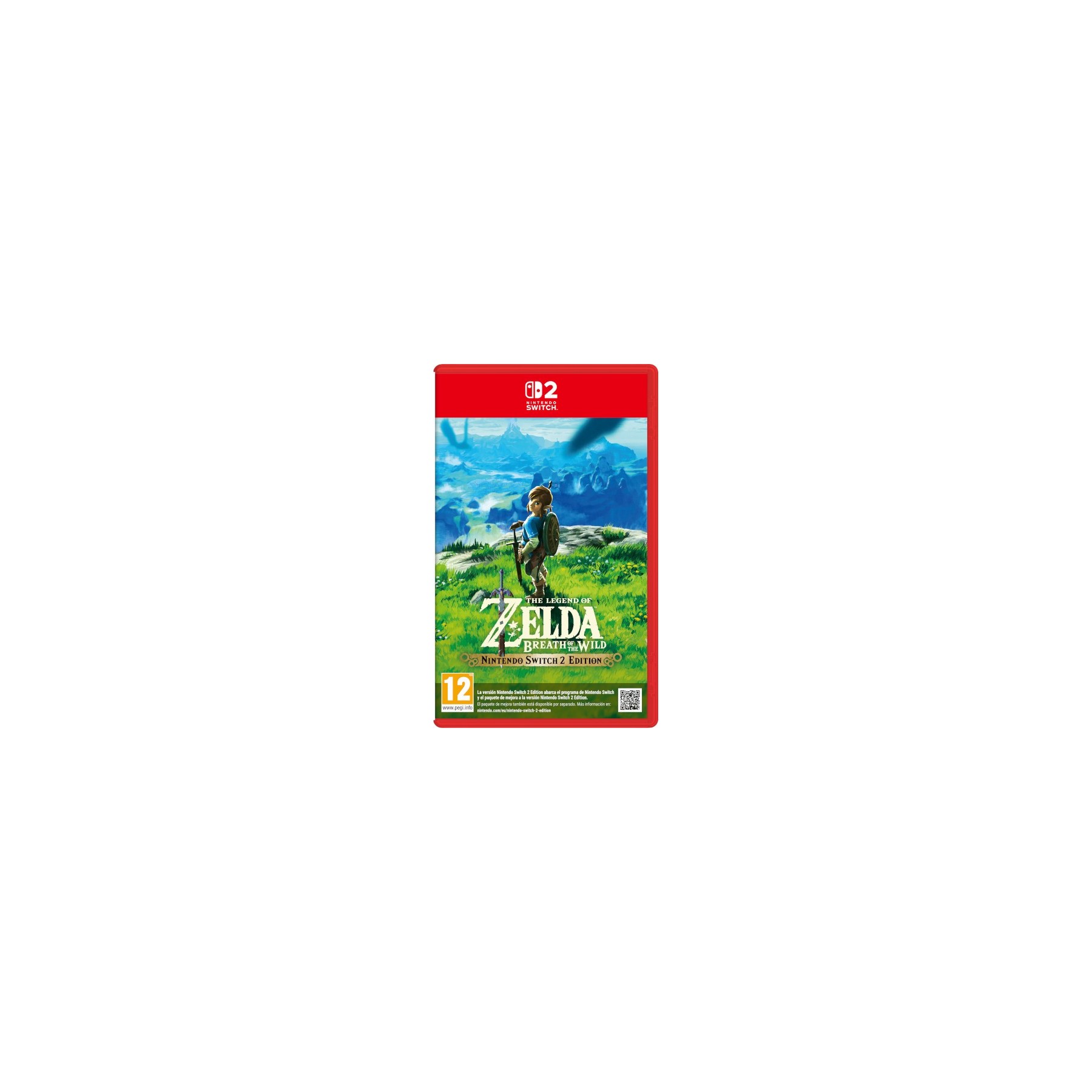 ZELDA BREATH OF THE WILD NINTENDO SWITCH 2 EDITION