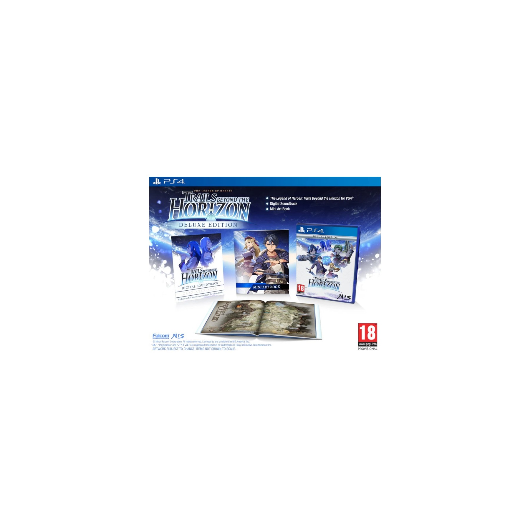 THE LEGEND OF HEROES: TRAILS BEYOND THE HORIZON DELUXE EDITION Juego para Consola PlayStation 4 PS4