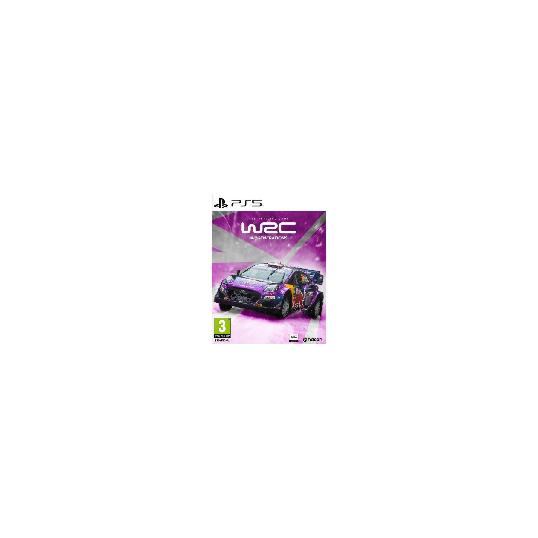 WRC Generations Juego Fisico para consola Sony PlayStation 5 PS5