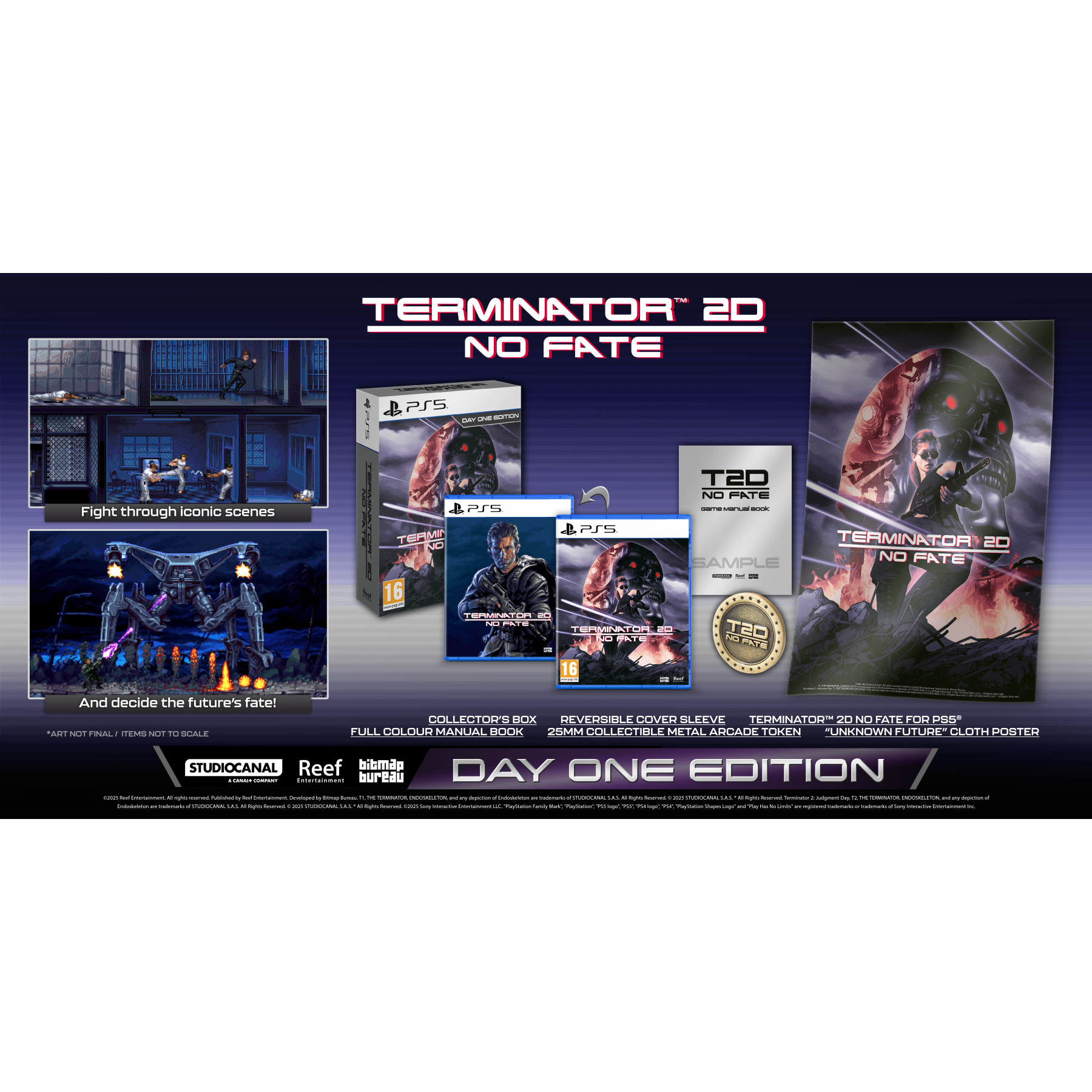 Terminator 2D: No Fate (Day 1 Edition) Juego Fisico para Consola Sony PlayStation 5 PS5
