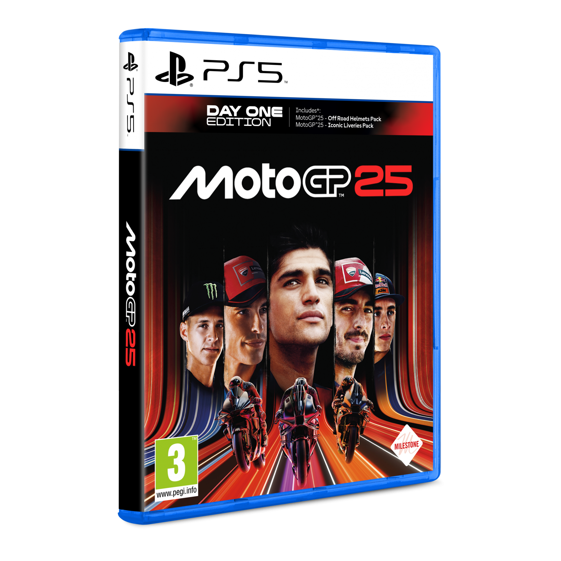 MotoGP 25 (Day One Edition) Juego Fisico para Consola Sony PlayStation 5 PS5