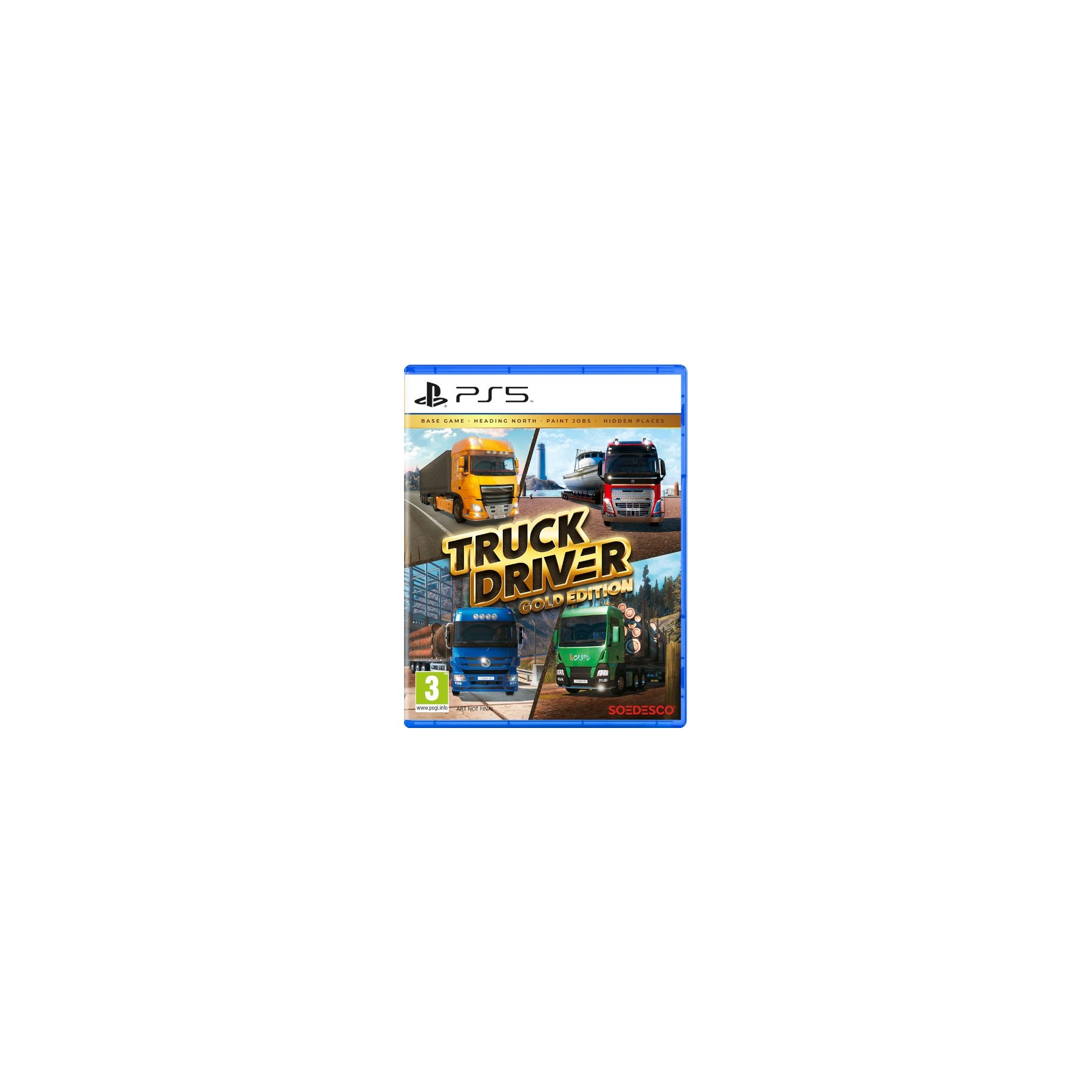 TRUCK DRIVER GOLD EDITION Juego Fisico para consola Sony PlayStation 5 PS5 PAL ES