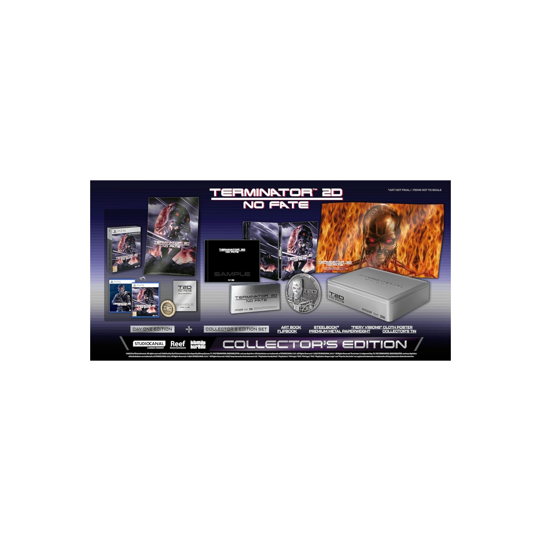 TERMINATOR 2D: NO FATE COLLECTOR'S EDITION Juego Fisico para consola Sony PlayStation 5 PS5 PAL ES