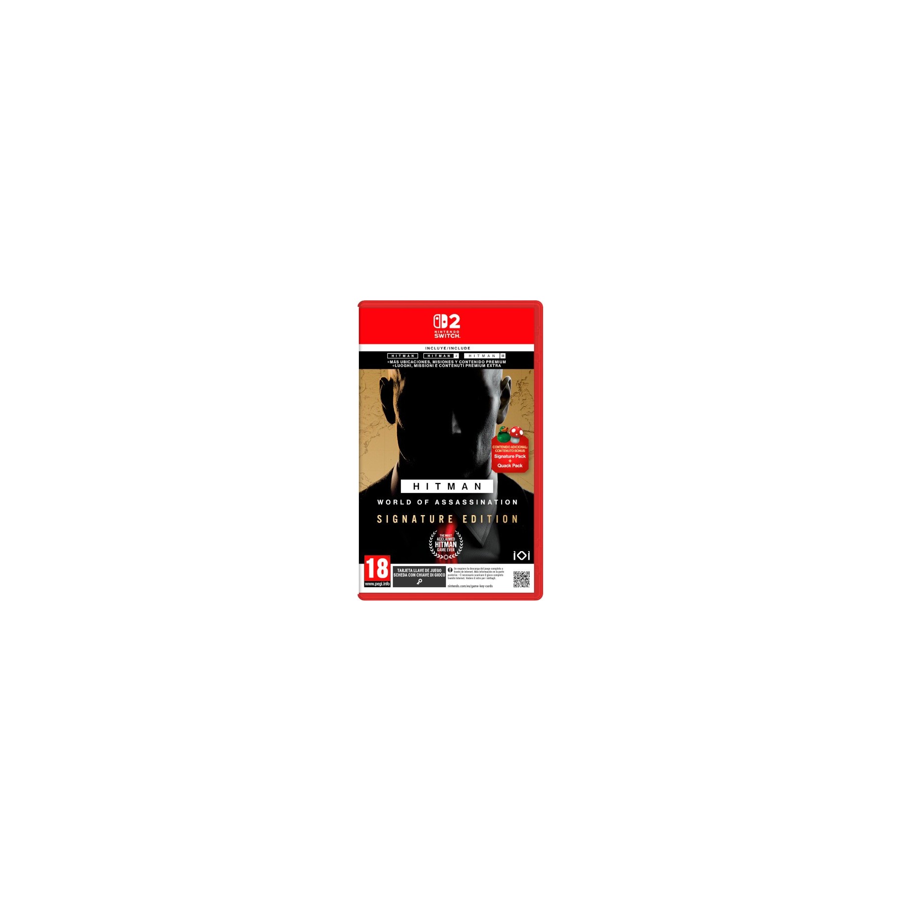 HITMAN WORLD OF ASSASSINATION SIGNATURE EDITION