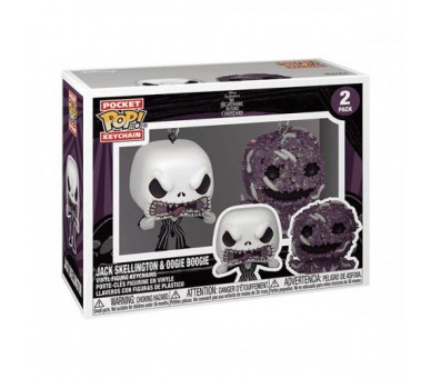 Key Funko POP! Nightmare Before Christmas: Jack/Oogie 2PK
