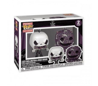Key Funko POP! Nightmare Before Christmas: Jack/Oogie 2PK