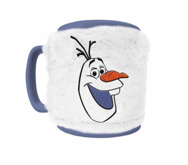 Taza funda de peluche Olaf Frozen Disney 440ml