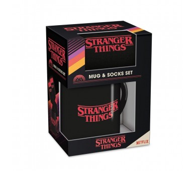 Set Taza y Calcetines Stranger Things
