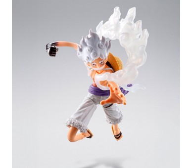 Figura S.H. Figuarts Monkey D Luffy Gear 5 Future Island Egghead One Piece 15,5cm