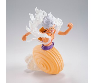 Figura S.H. Figuarts Monkey D Luffy Gear 5 Future Island Egghead One Piece 15,5cm