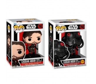 Figura POP Star Wars Cassian Andor Sienar Test Pilot 5 + 1 Chase