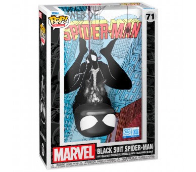 Figura POP Comic Cover Spider-Man Black Suit Spider-Man