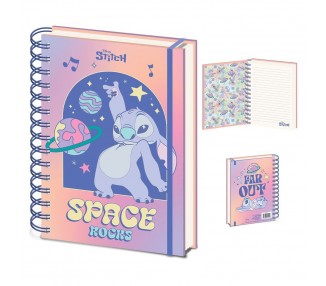Cuaderno A5 Stitch Disney