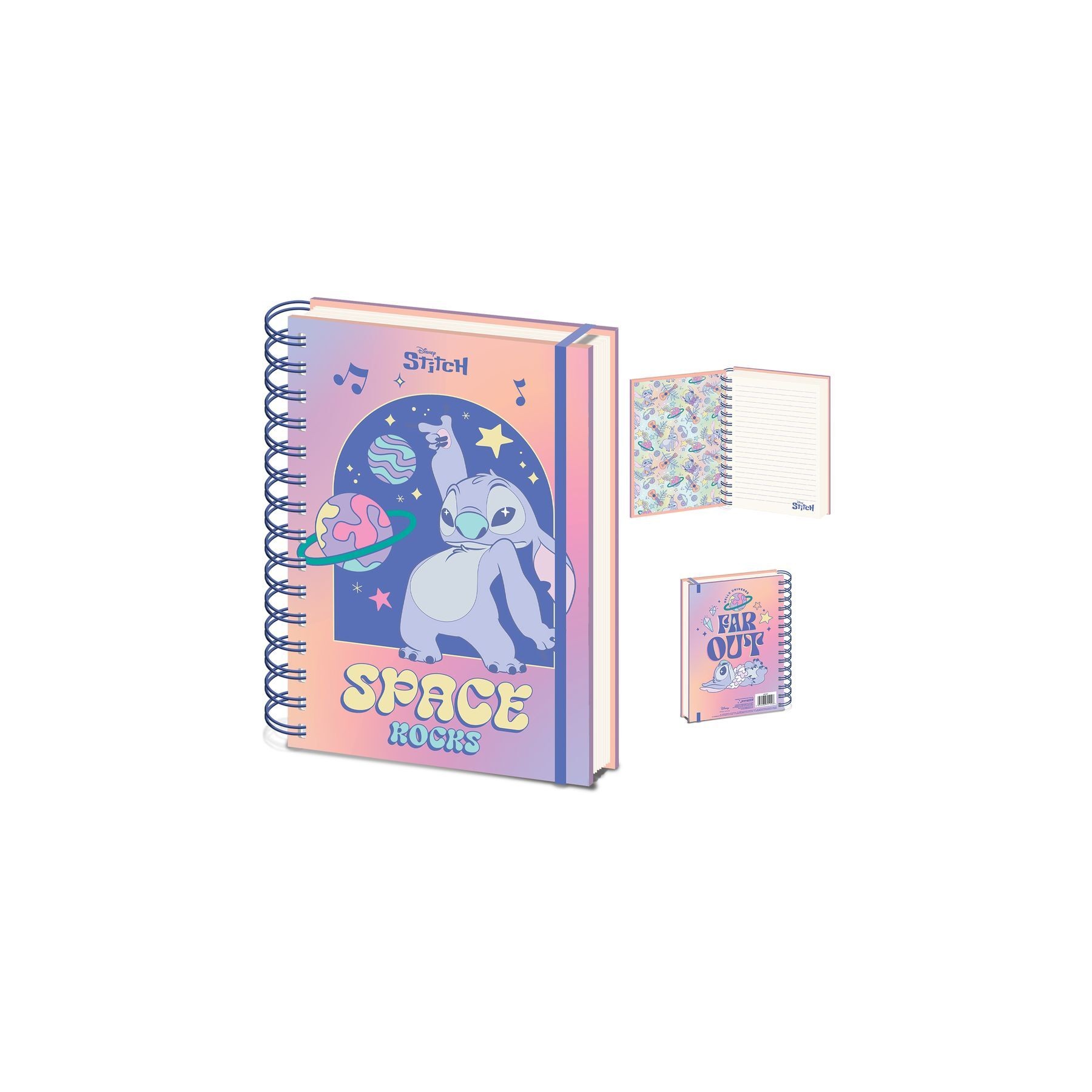 Cuaderno A5 Stitch Disney