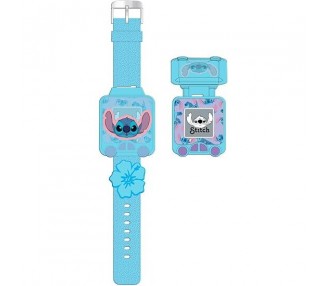 Reloj digital educativo con juegos Stitch Disney