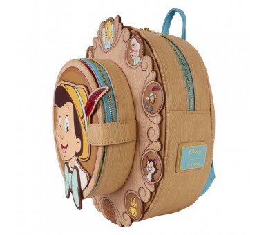 Mochila Cameo Pinocho Disney Loungefly 28cm