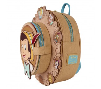 Mochila Cameo Pinocho Disney Loungefly 28cm