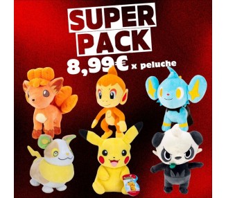 Pack oferta Peluches Pokemon