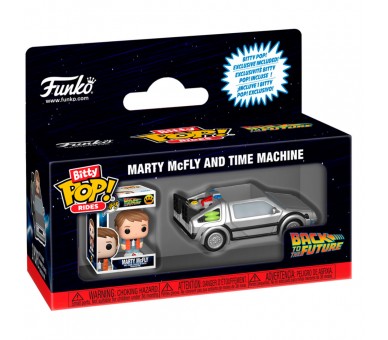 Figura Bitty POP Ride Regreso al Futuro La Maquina del Tiempo