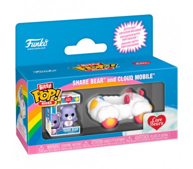 Figura Bitty POP Ride Osos Amorosos Nube Movil