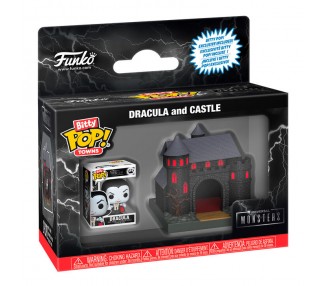 Figura Bitty POP Town Universal Monsters El Castillo de Dracula