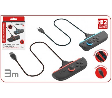 BLACKFIRE CHARGE & PLAY TWIN PACK JOYCON2