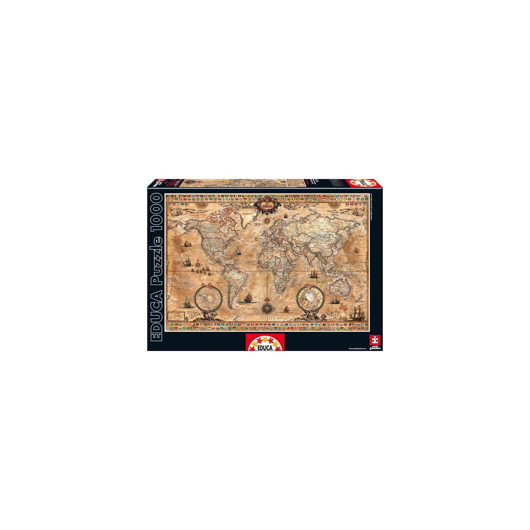 Puzzle 1000 Mapamundi