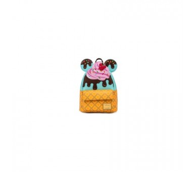 Mochila Ice Cream Mickey Minnie Disney Loungefly
