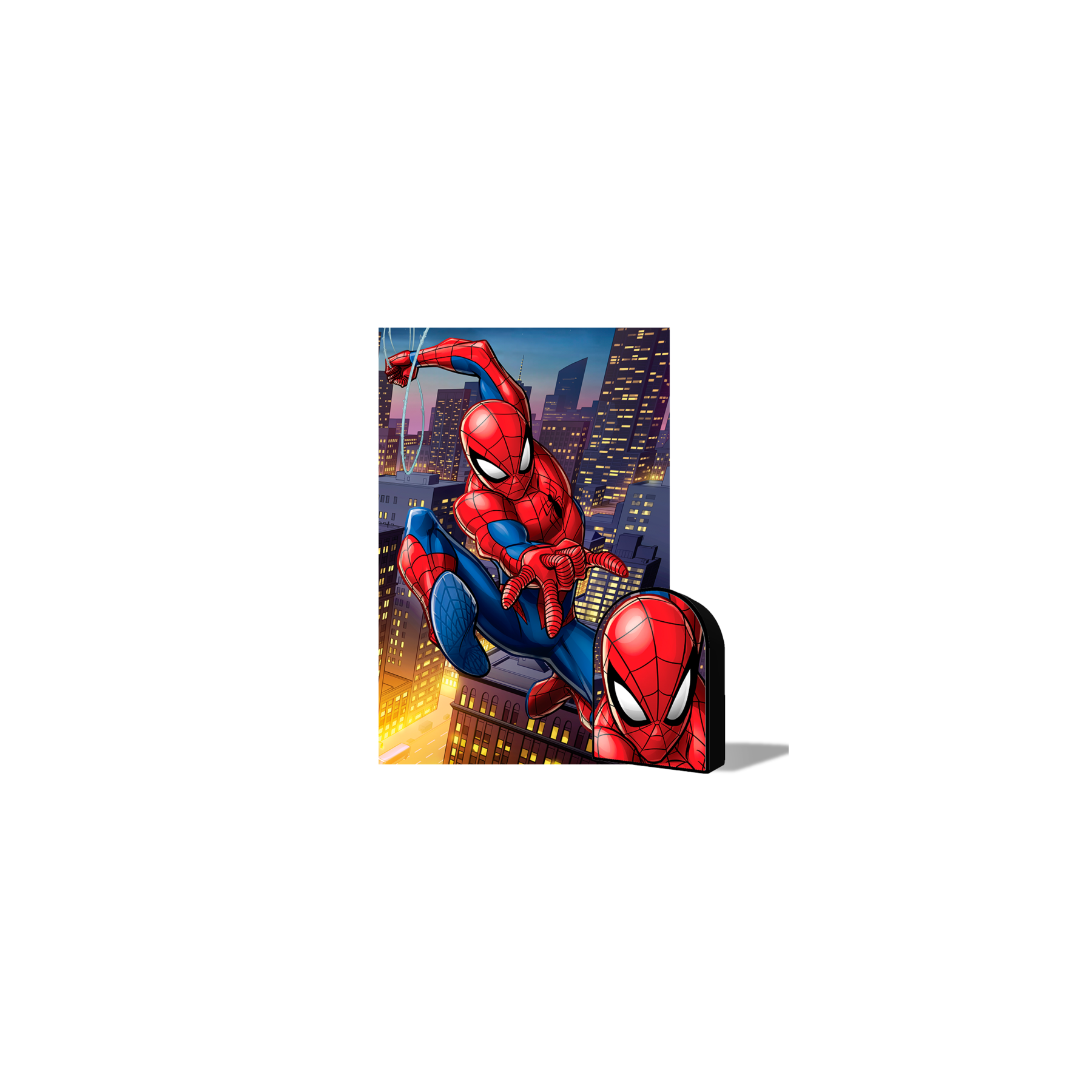 Puzzle Lenticular En Caja 3D Marvel Spiderman