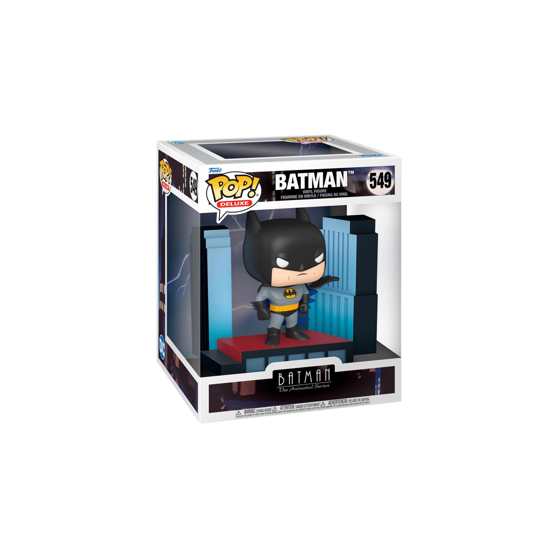 Figura Pop Deluxe Dc Comics Batman The Animated Series Batma