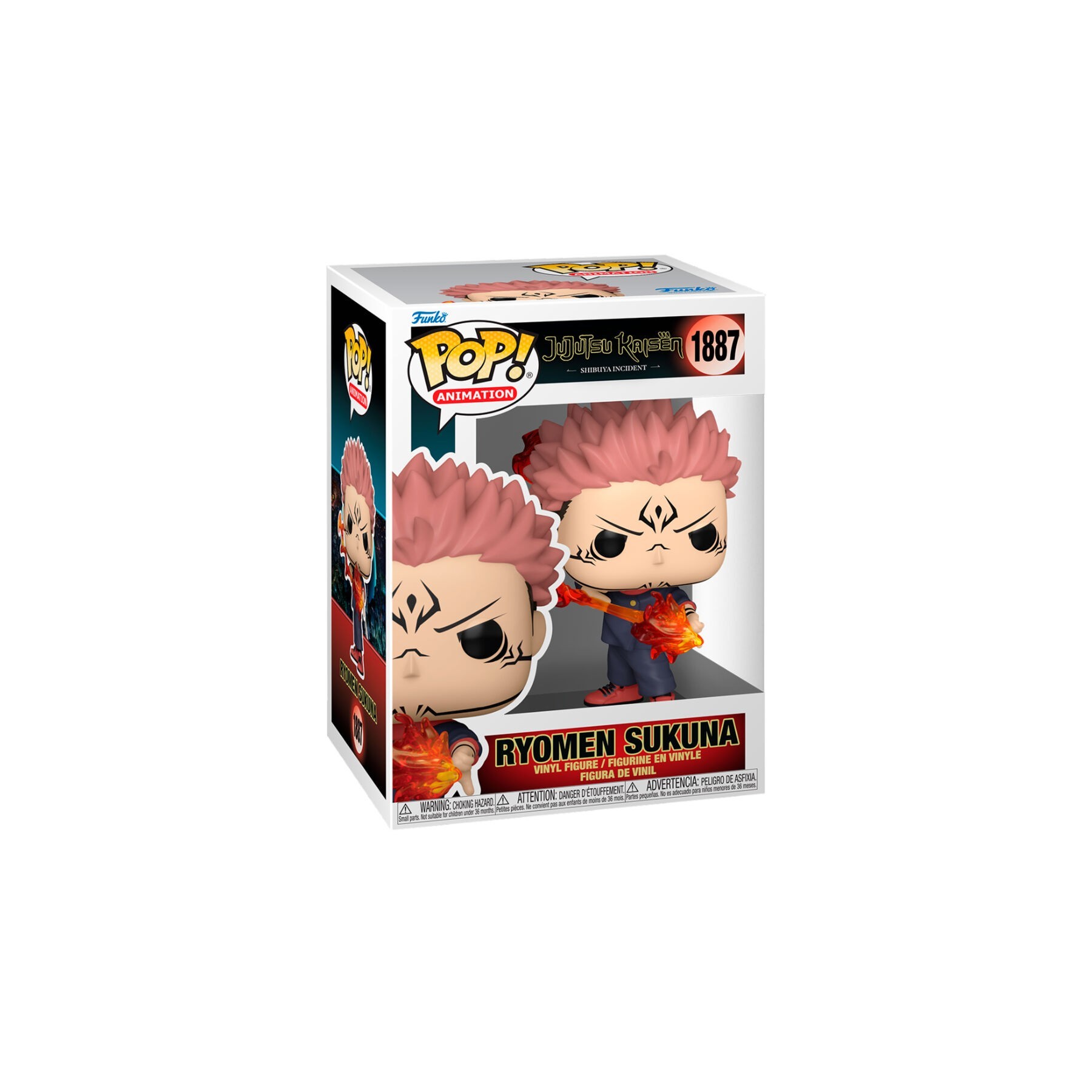 Figura Pop Jujutsu Kaisen Shibuya Incident Ryomen Sukuna