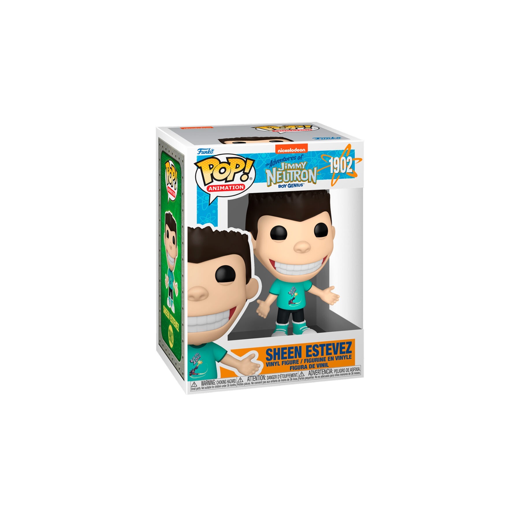 Figura Pop The Adventures Of Jimmy Neutron Sheen Estevez