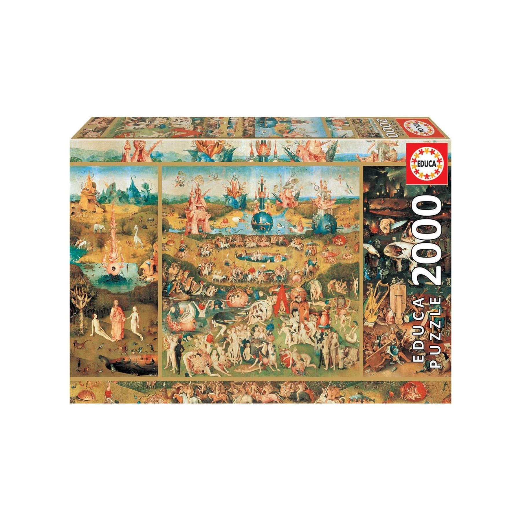 Puzzle 2000 El Jardín De Las Delicias