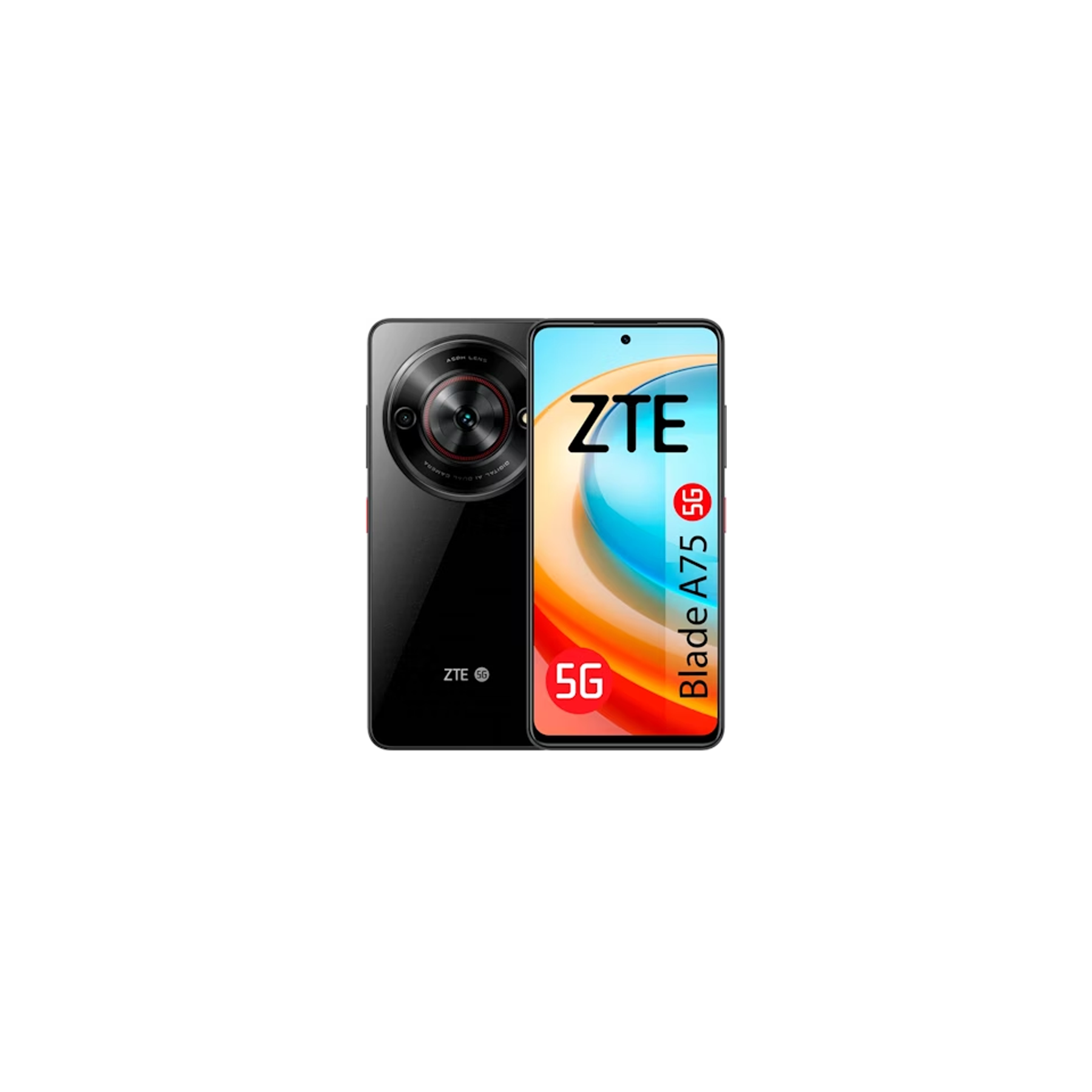 Zte Blade A75 6,6" Hd+ 4+4Gb/128Gb 8Mp/50Mp (5G) Black Op