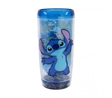 Vaso D.Pared Antivuelco 625Ml Stitch Oha