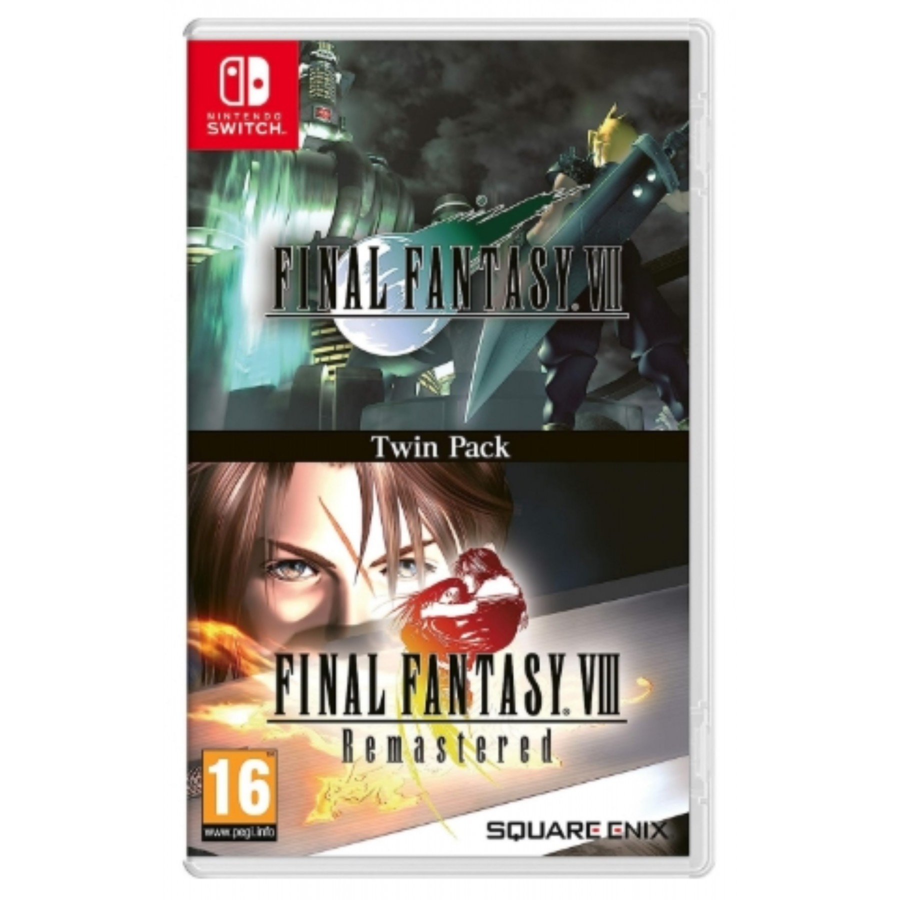 Final Fantasy VII e Final Fantasy VIII Remastered Twin Pack