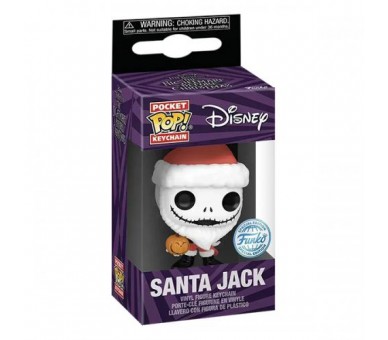Key Funko POP! Disney TNBC: Santa Jack w/Jackolantern EXM